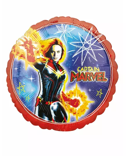 Aluminiumballong Captain Marvel™ 43 cm