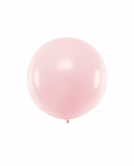 Jätteballong i ljusrosa latex 1 m