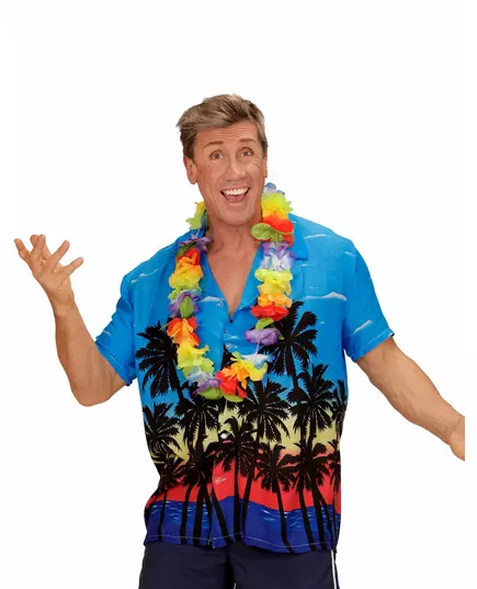 Hawaiiansk turistskjorta för vuxna, Storlek: Medium