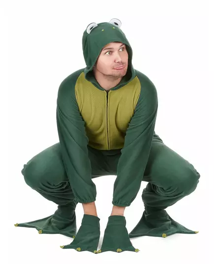 Grodoverall med huva för herr