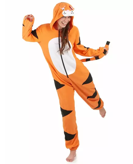 Tigerhuvtröja maskeraddräkt dam