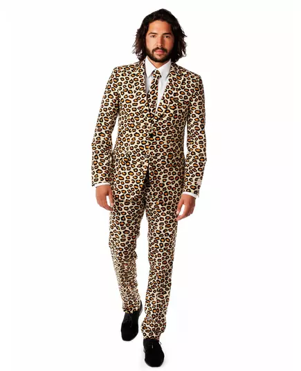 Mr. Jaguar-maskeraddräkt herr Opposuits™, Storlek: Small (EU 44-46)