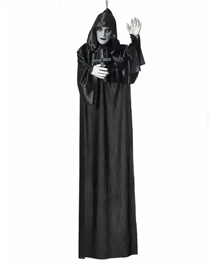 Lysande hängande munkdekoration 120 cm