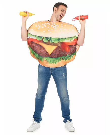 Hamburgermaskeraddräkt vuxen