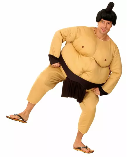 Maskeraddräkt sumobrottare herr