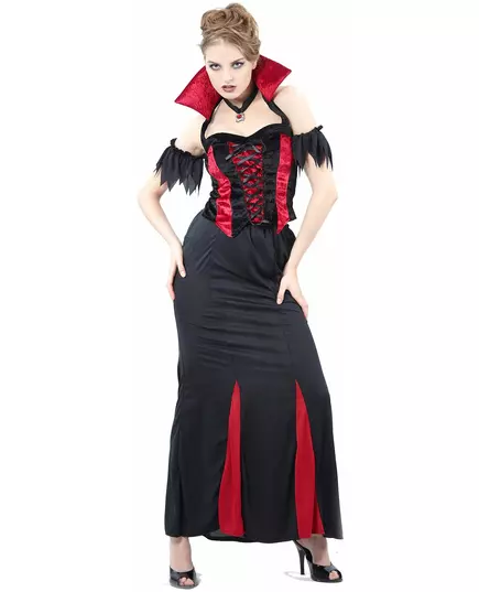 Vampyrmaskeraddräkt dam Halloween