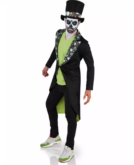 Dia de los muertos-maskeraddräkt herr