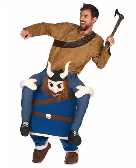 Vikingamaskeraddräkt med ryttare vuxen