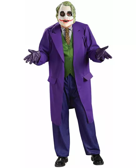 Lyxmaskeraddräkt Joker Dark Knight™ vuxen, Storlek: X-Large
