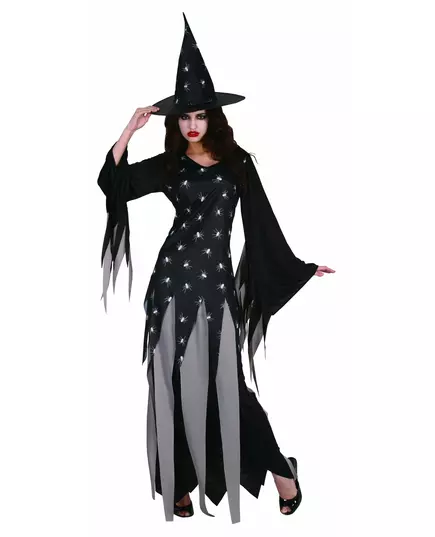Matt häxmaskeraddräkt för dam Halloween
