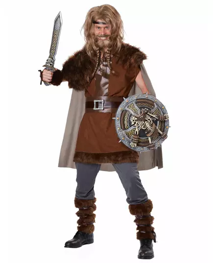 Imponerande vikingadräkt herr, Storlek: X-Large
