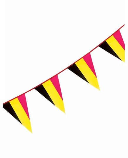 Belgien-supporterflagggirlang 10 meter