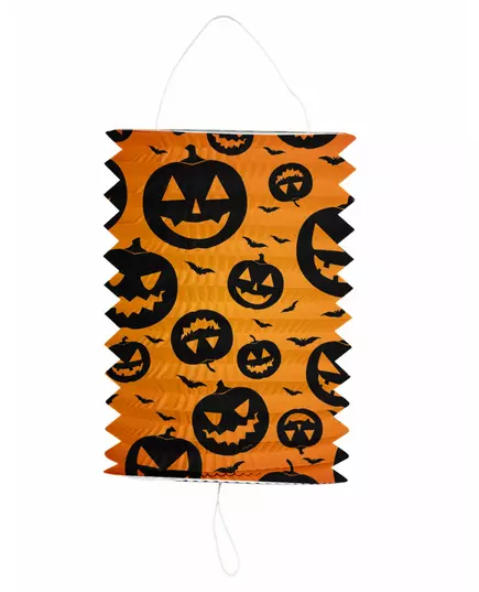 Halloweenpumpa-lampion 16 x 22 cm