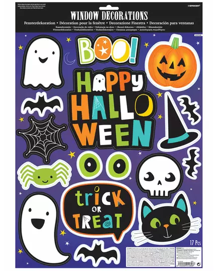 Fönsterklistermärken Halloween Friends