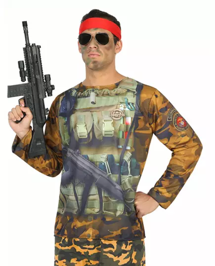 Militär T-shirt herr