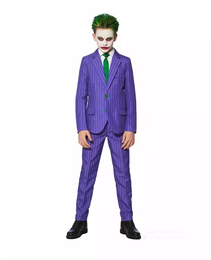 Mr. Joker™ maskeraddräkt för barn Suitmeister™, Storlek: 4-6 år (98-104 cm)