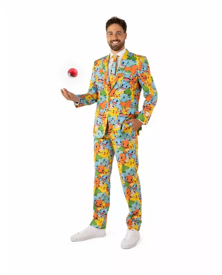 Pokémon™-maskeraddräkt vuxen Opposuits™, Storlek: Small (EU 44-46)