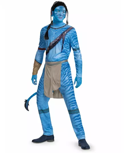 Klassisk Avatar Jake Sully™-maskeraddräkt herr, Storlek: XX-Large