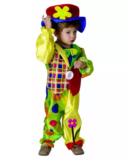 Liten clownmaskeraddräkt pojke