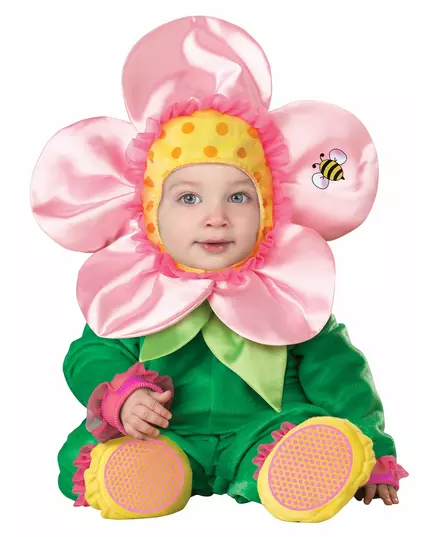 Blommaskeraddräkt för baby – lyx, Storlek: 18-24 månader(84-89 cm)
