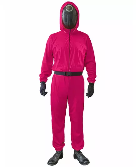 Rosa spelvaktarmaskeraddräkt vuxen, Storlek: Small/Medium (160-175cm)