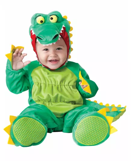 Minidinosauriemaskeraddräkt för baby – Klassisk, Storlek: 0-6 månader (58-66 cm)