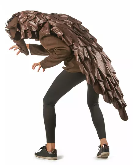 Maskeraddräkt pangolin vuxen