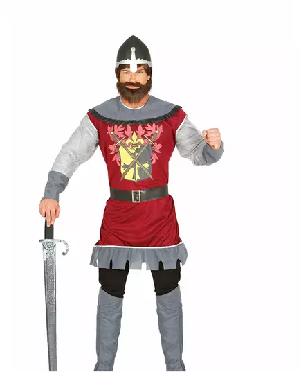 Maskeraddräkt prinsriddare för vuxen, Storlek: Medium (48-50)