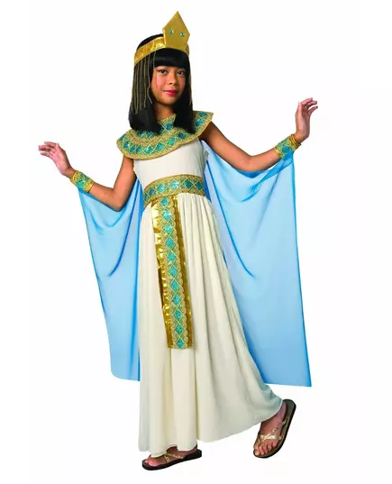 Maskeraddräkt egyptisk drottning flicka, Storlek: 3-5 år (110 cm)