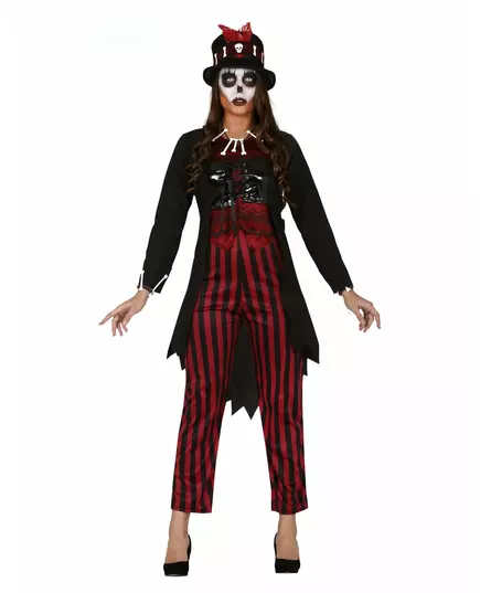Voodoo-häxmaskeraddräkt dam, Storlek: Medium (38-40)