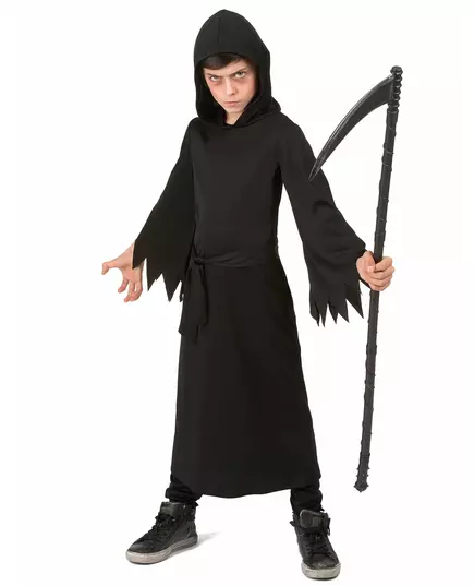 Maskeraddräkt Dödsängel barn Halloween, Storlek: 5-6 år (S)