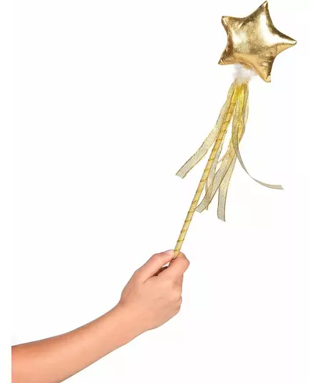 Gyllene älvstav för flicka