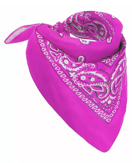 Neonrosa bandana vuxen