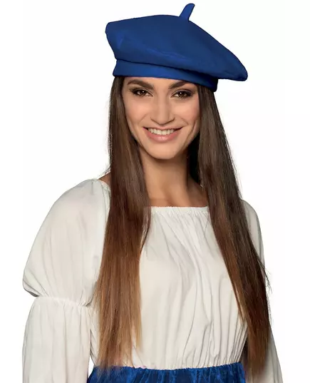 Blå baskisk basker för vuxen