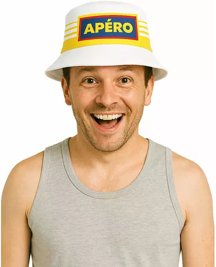 Gul apérohatt vuxen