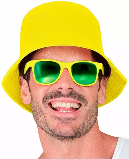 Neongul bucket hat vuxen