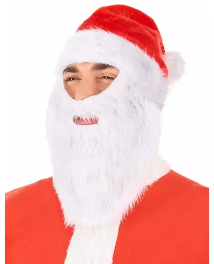 Jultomtemössa med skägg vuxen jul