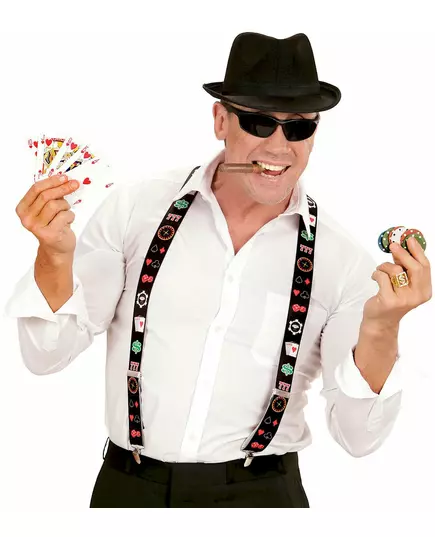 Hängslen pokerspelare vuxen