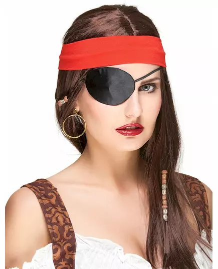 Svart piratögonlapp vuxen