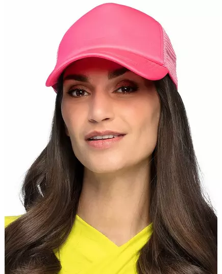 Neonrosa keps vuxen