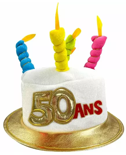50-årshatt för vuxen