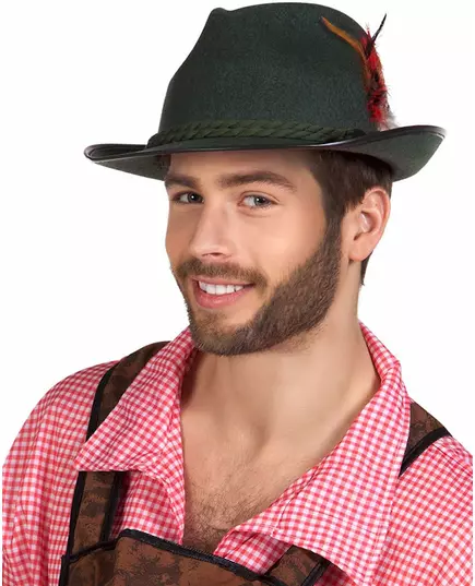 Mörkgrön bayersk hatt vuxen