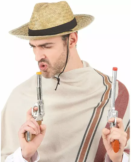 Cowboyhatt halm vuxen
