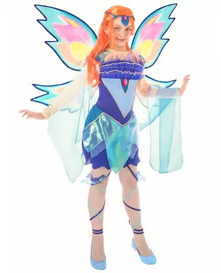 Bloom™ maskeraddräkt barn Winx Club™, Storlek: 4-6 år