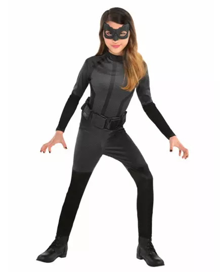 Catwoman™-maskeraddräkt för flickor, Storlek: 4-6 år(110 cm)