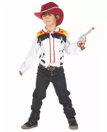 Cowboy-maskeraddräkt pojke, Storlek: 10-12 år (130-140 cm)