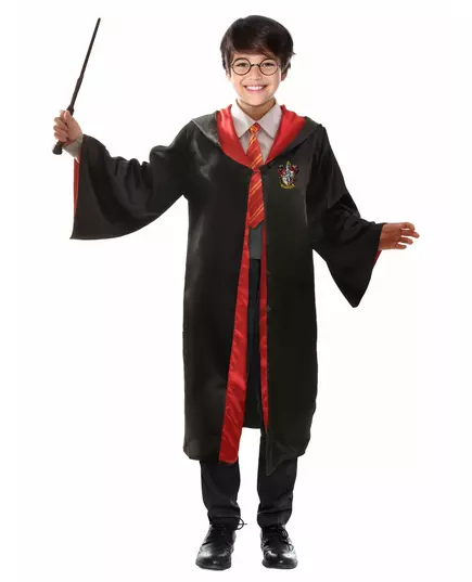 Lyxig Harry Potter™-maskeraddräkt och tillbehör barn, Storlek: 5-7 år