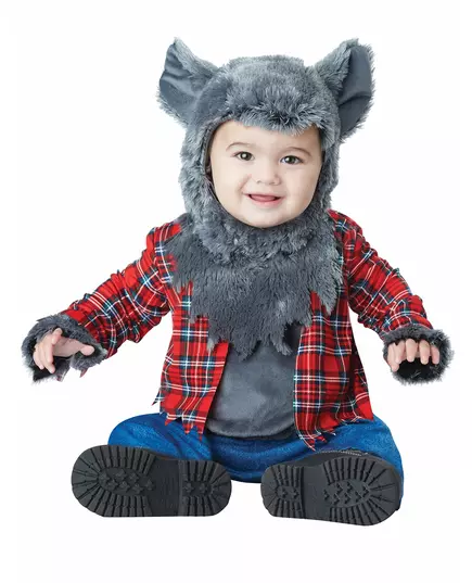 Lyxig varulvsmaskeraddräkt baby, Storlek: 12-18 månader (81cm)