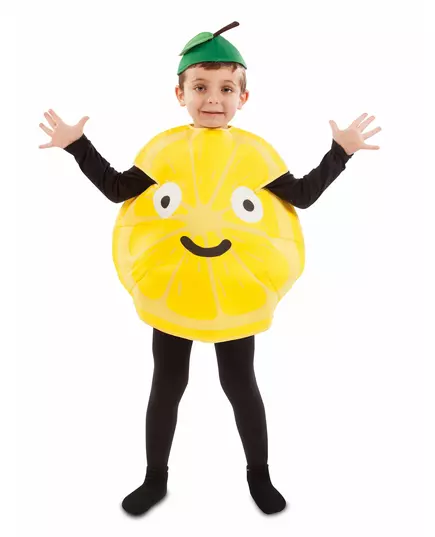 Litet citron-maskeraddräkt barn