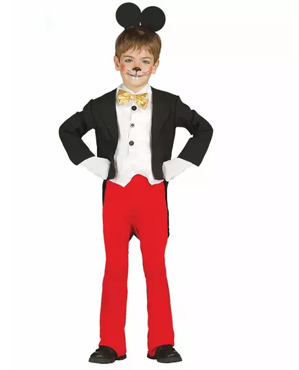 Musmaskeraddräkt pojke, Storlek: 3-4 år (95-105 cm)